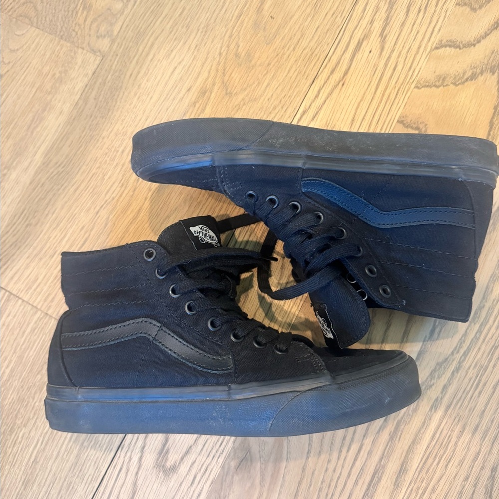 Vans Black High-Top Sneakers